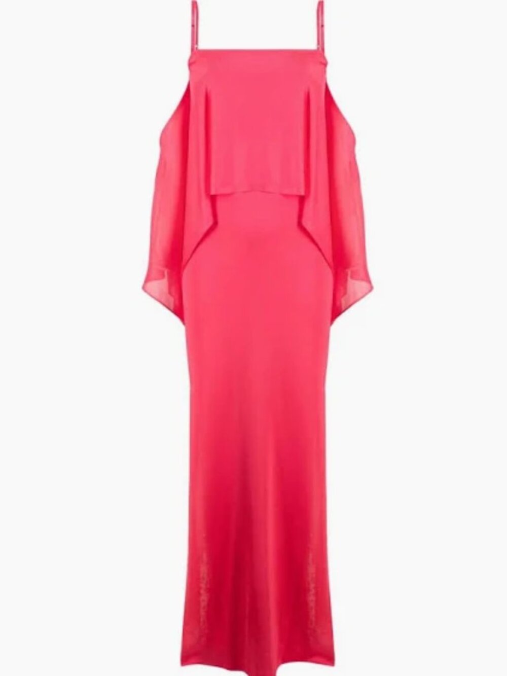 Tom Ford Pink Ruffle (Rosebloom) Maxi Dress - NWT (original $2,250)